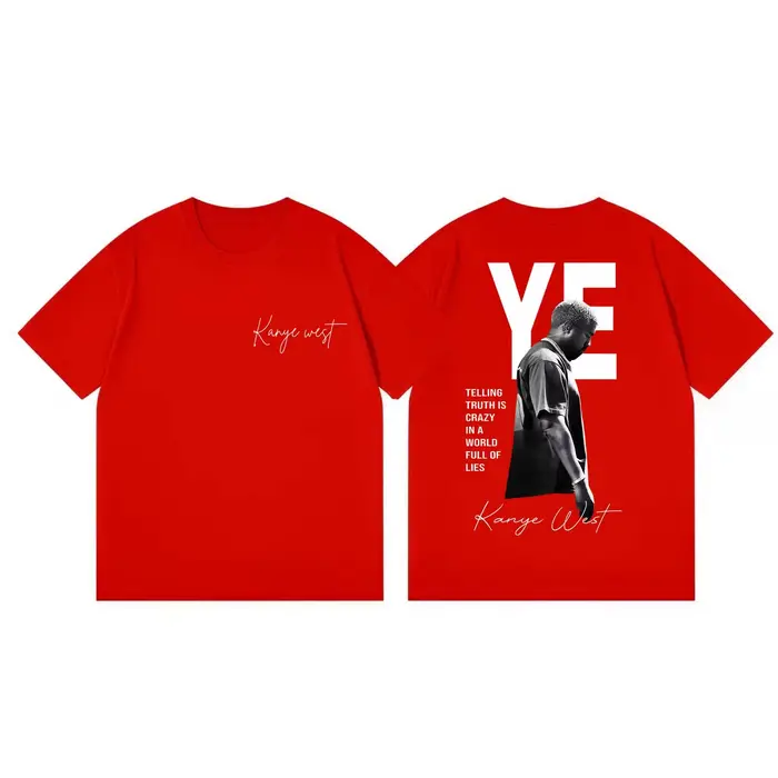 T-shirt Kanye West Tour 2026