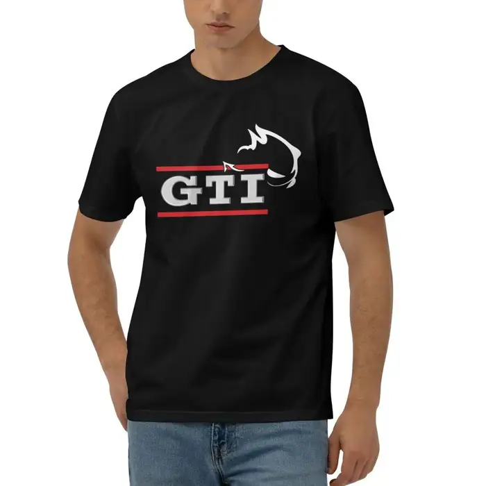 T-Shirt style décontracté Golf Gti hommes t-shirts mode manches courtes col rond t-shirts manches co