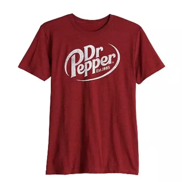 T-shirt vintage Dr. Pepper pour homme et femme, nouvelle collection été 2026, respirant et anti-tran