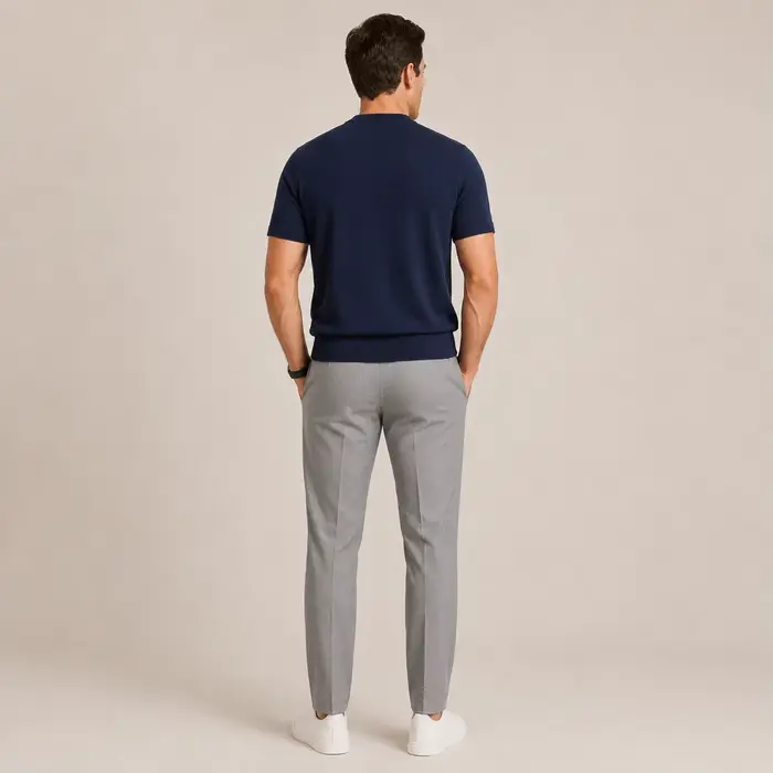 T-shirt pour homme 100% laine mérinos à manches courtes