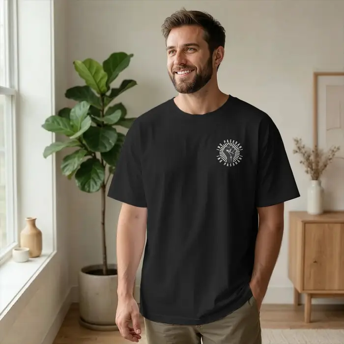 T-shirts avec slogan anti-fasciste pour hommes