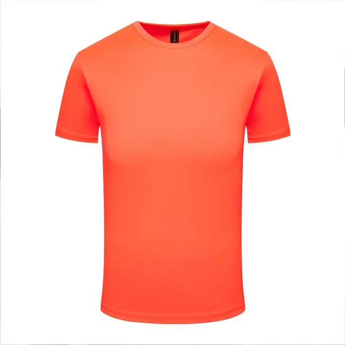 T-Shirt homme LOGO séchage rapide personnalisé sport Fitness groupe personnel haut brodé Polyester bricolage