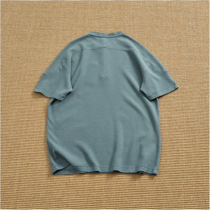 T-shirt Henley épais pour homme