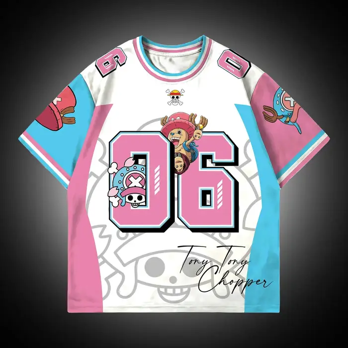 T-shirt imprimé en 3D Tony Chopper pour adultes et enfants