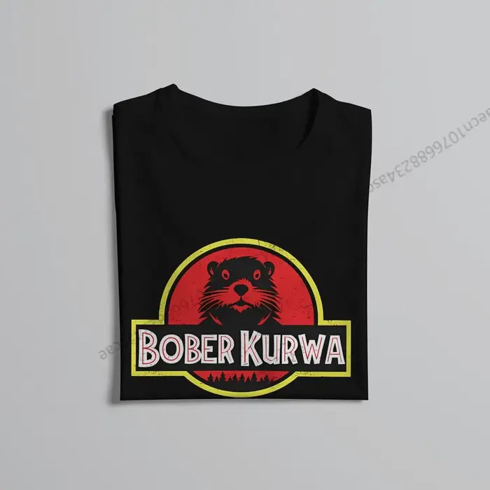 Bober Kurwa t-shirt graphique hommes hauts Vintage été coton Streetwear