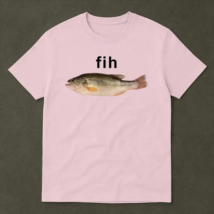 T-shirt Fih Fish pour homme