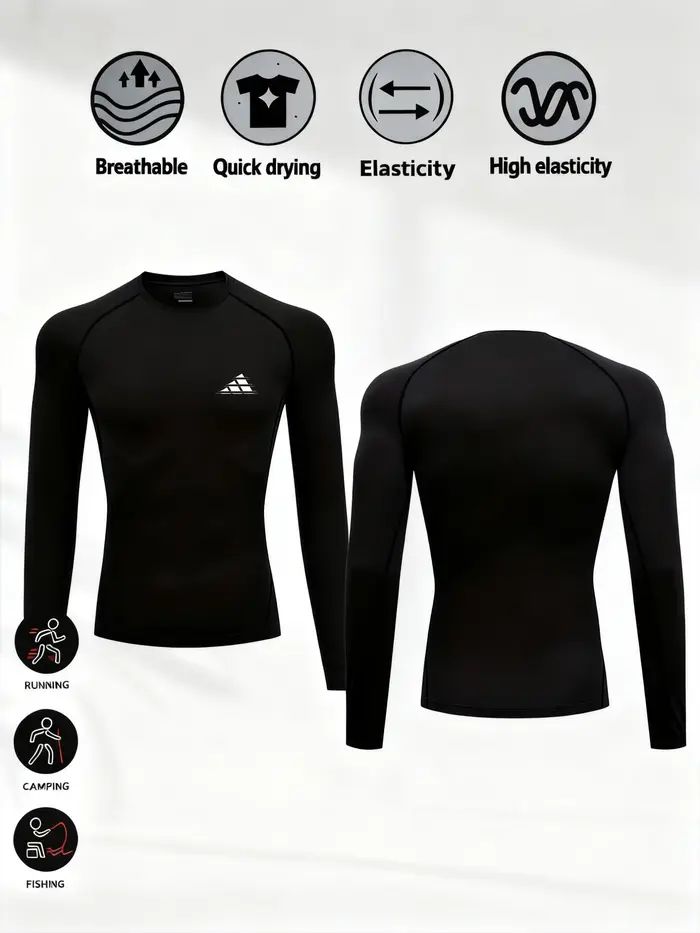 T-shirt de sport pour homme à séchage rapide
