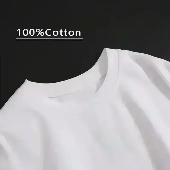 Marron blanc Look exportation qualité T-shirt à manches courtes décontracté couleur unie Couple femmes haut hommes
