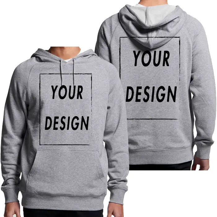 Sweat à capuche personnalisé à manches longues pour hommes et femmes