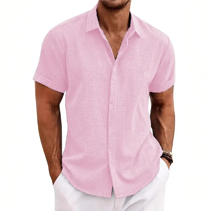 Chemises en lin pour hommes