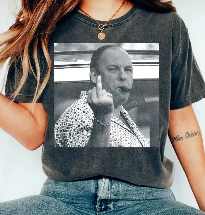 T-shirt vintage The Sopranos, pour fans de la série, hommes et femmes, T-shirt graphique Mafia Crew,