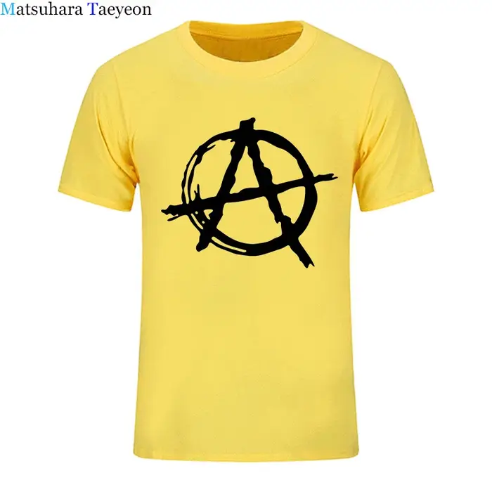 T-shirt de marque Anarchy Symdangers pour hommes
