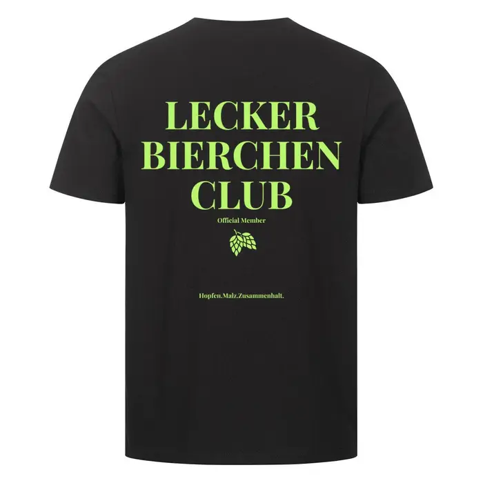 Lecker Bierchen Club - T-shirt en coton conçu pour les amateurs de bière