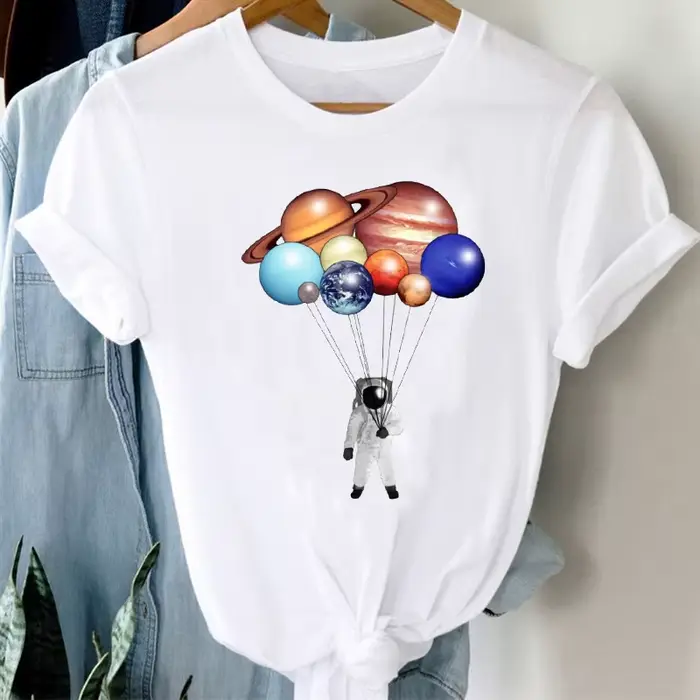 T-shirt avec étoile dorée à cinq branches pour femme, veste courte, cool, nouveau style étranger, do