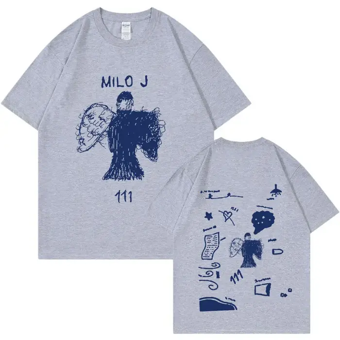Rappeur Milo J 111 Album Merch T-shirt hommes femmes vêtements Harajuku Hip Hop