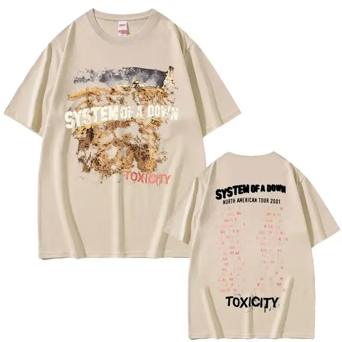T-shirt Punk Rock pour hommes et femmes