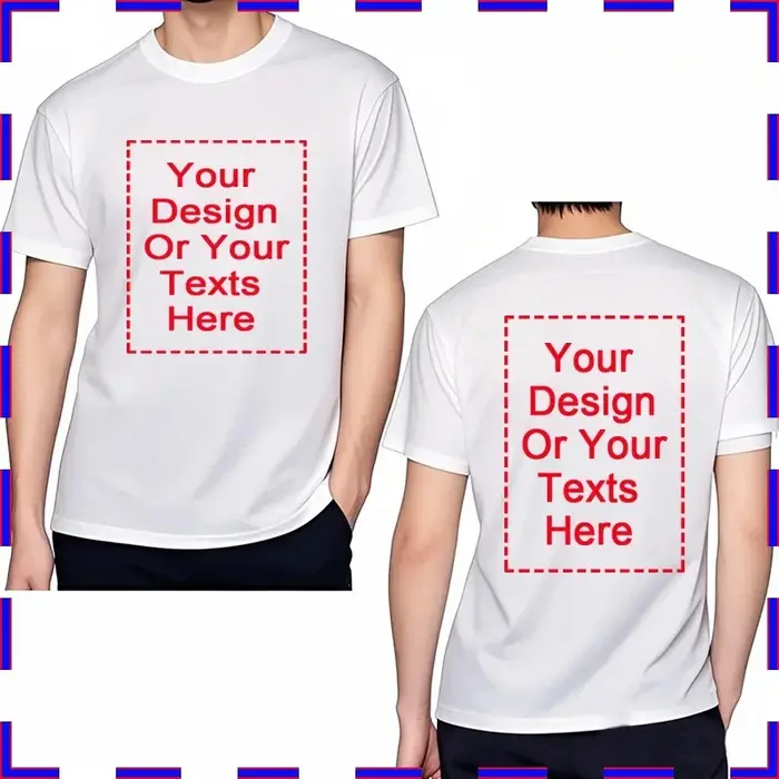 T-shirt personnalisé pour hommes