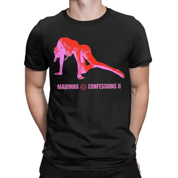 T-shirts M-Madonna Confessions II 2026 pour hommes et femmes