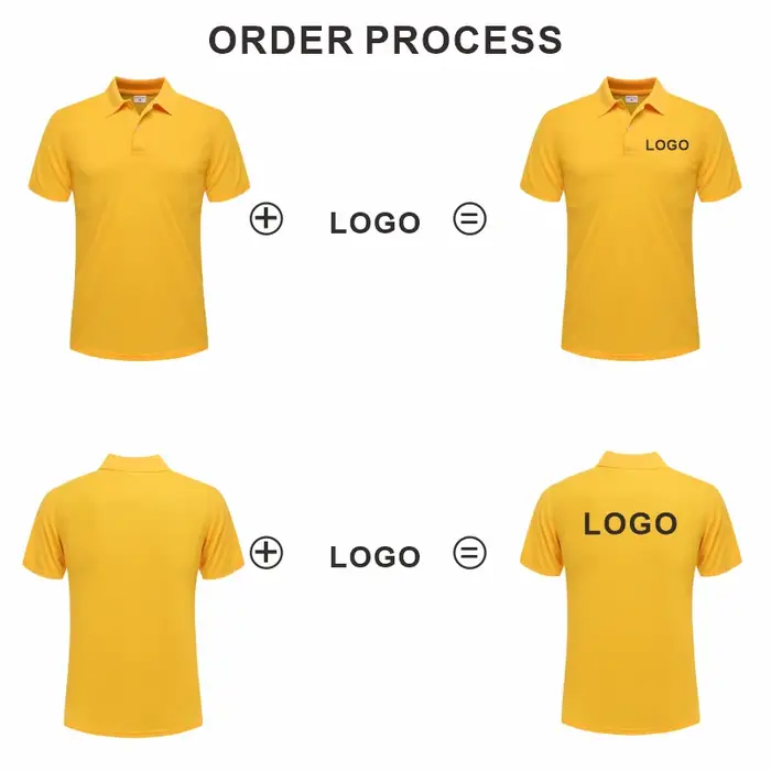 Polo respirant avec Logo personnalisé