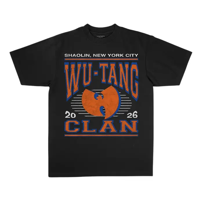 T-shirt unisexe 100% coton Wu-Tang Clan Shaolin NYC Takeover Merch 2026 pour hommes et femmes