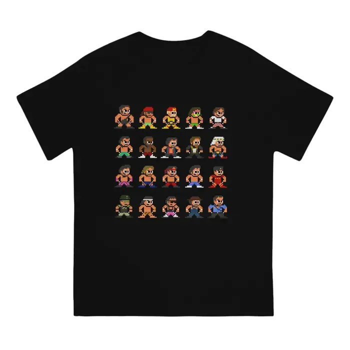 T-Shirt à Manches Courtes et Col Rond pour Homme