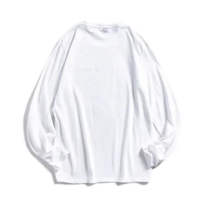 WAVLATII femmes col rond à manches longues t-shirts dame blanc couverture en coton femme doux t-shir