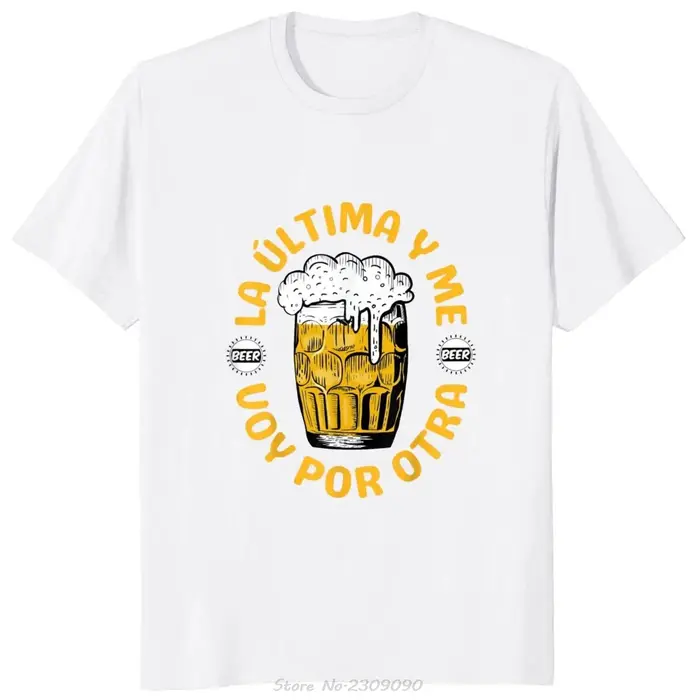 Bière dernier un et je vais pour un autre T-Shirt drôle amoureux des boissons papa blagues