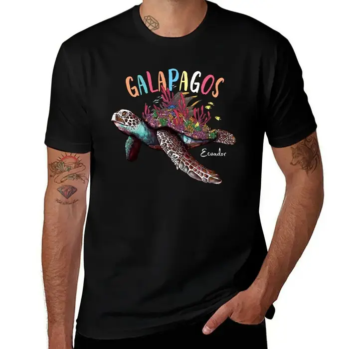 T-shirt pour hommes, corail