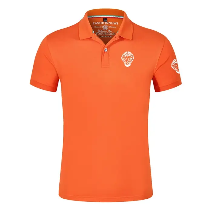 Polos College à manches courtes pour hommes