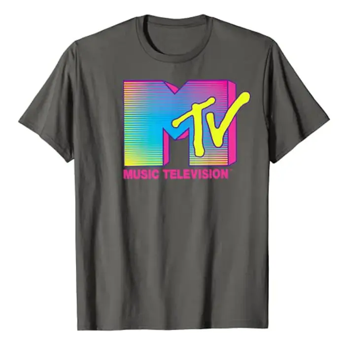MTV – T-Shirt à manches courtes pour hommes
