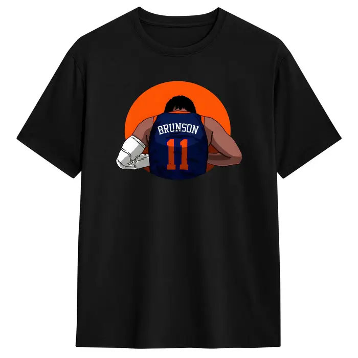 T-shirt Jalen Brunson, t-shirt d'été, t-shirt hip hop, t-shirt en coton à col rond, t-shirt oversize
