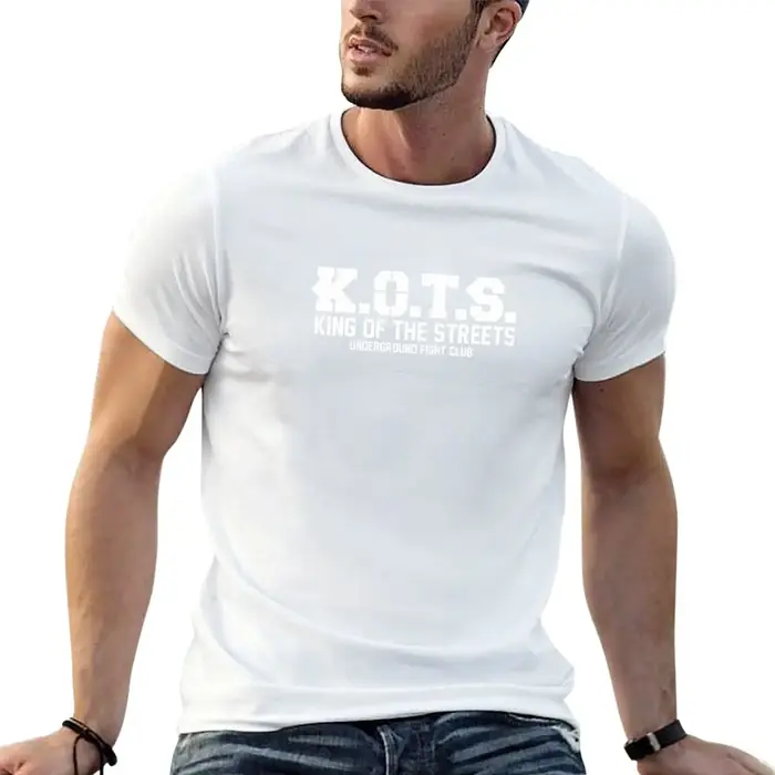 KING OF THE STREETS KOTS Underground Fight Club T-Shirt personnalisé