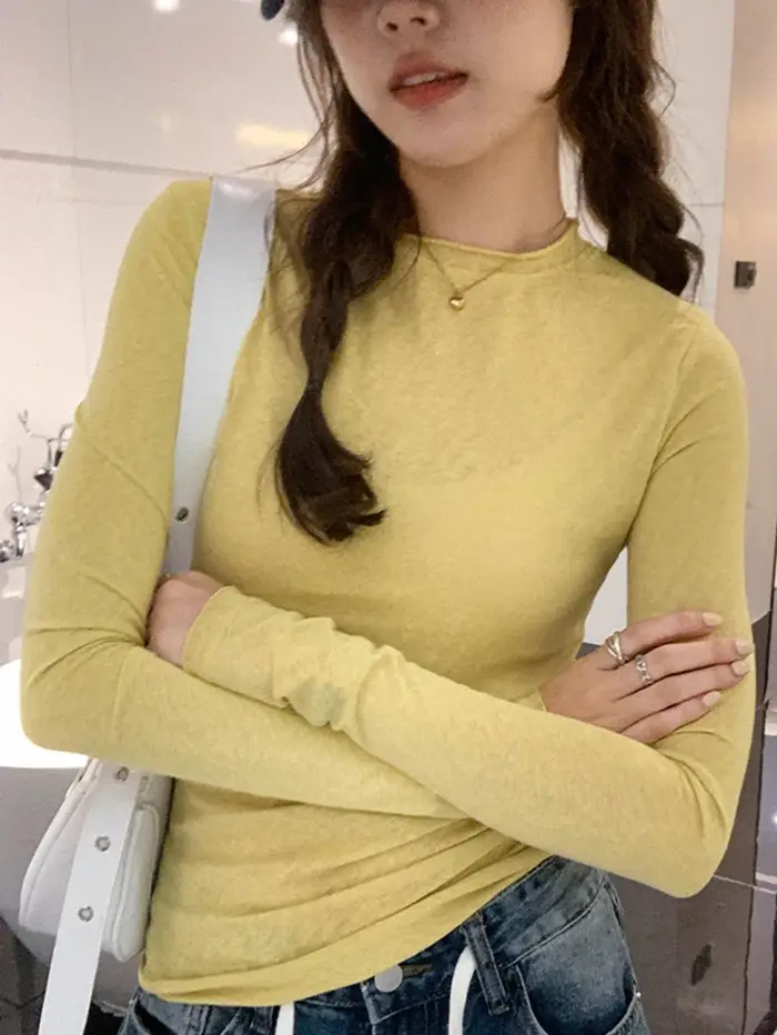 T-shirt à manches longues pour femmes