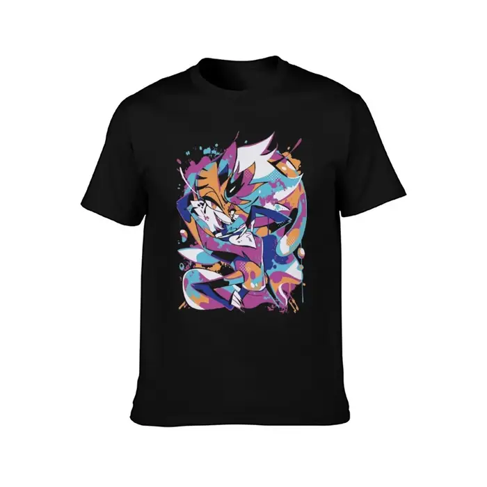 Helluva Boss Queen Bee/Beelzebub Pop Art T-Shirt surdimensionné graphique