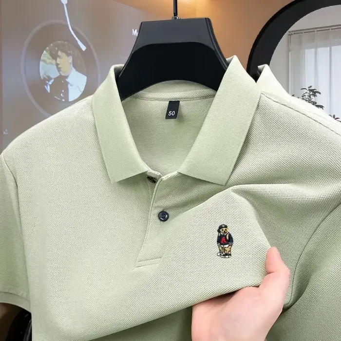 Polo à manches courtes pour homme