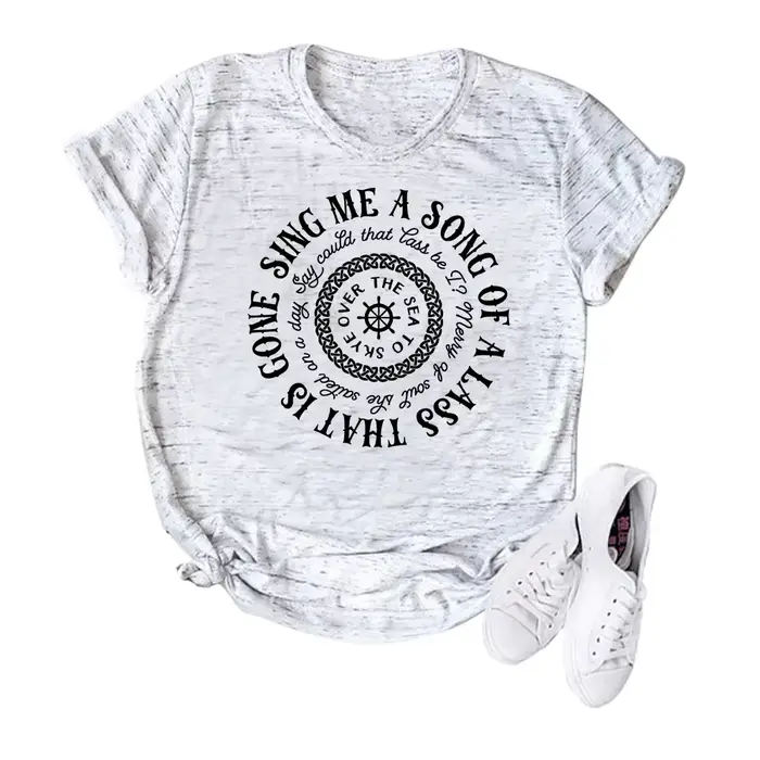 T-Shirt de la série Sing Me a Song Skye Boat Outlander Book, T-Shirt de la série Tv, T-Shirt de la s