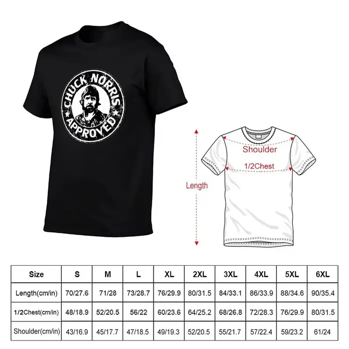 Chuck Norris T-Shirt approuvé