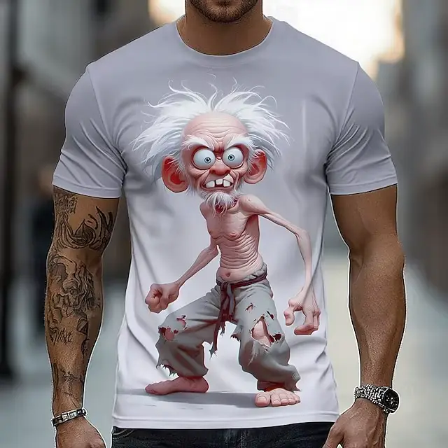 T-shirt à manches courtes à motifs