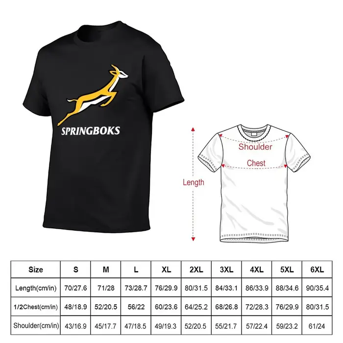 Nouveau BEST SELLER-T-Shirt de marchandise nationale de Rugby d'Afrique du Sud