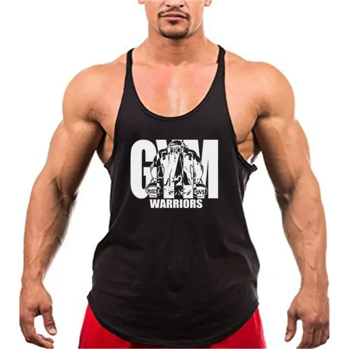 Débardeur de musculation pour hommes, vêtements de sport de marque, en coton respirant, gilets muscu