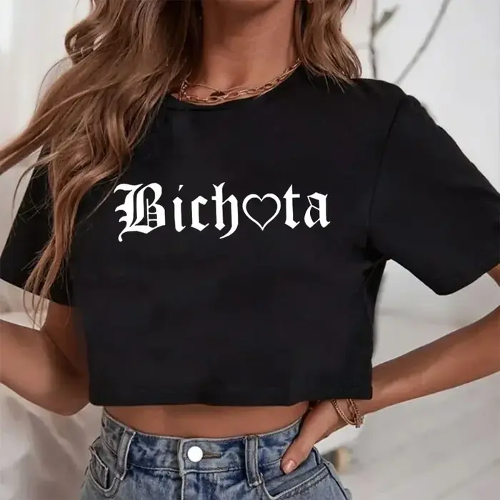 T-shirt décontracté Bichota Crop Y-Bichota