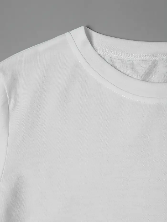 T-shirt décontracté à manches courtes avec imprimé artistique sur le thème de la maison pastel d'Amsterdam