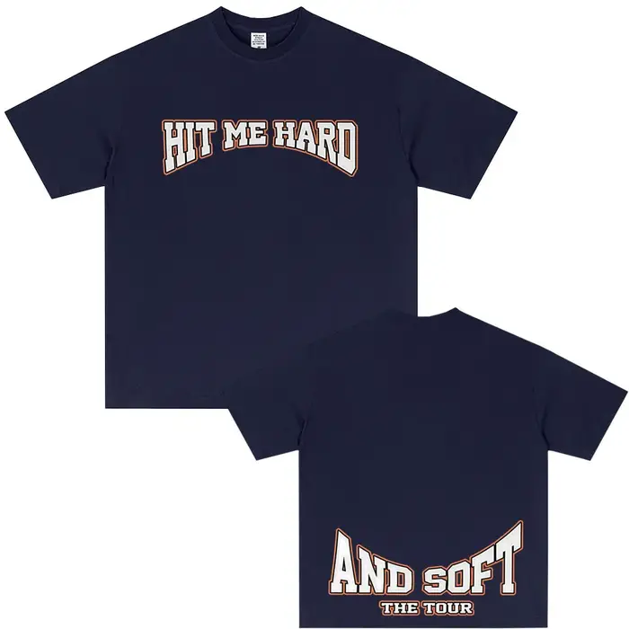 Hit Me dur et doux Tour 2025 offre spéciale Fan T-shirt hommes femmes mode Pop musique T-shirts décontracté