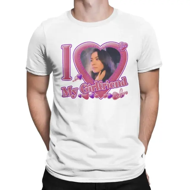 T-shirt personnalisé I Love My Girlfriend