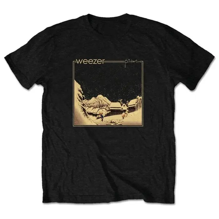 Weezer Pinkerton T-shirt de couverture d'album, t-shirt rock alternatif pour hommes, parfait pour le