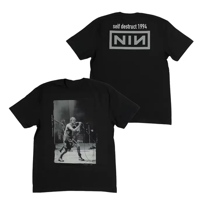 NINE INCH NAILS, Groupe de rock américain, T-shirt décontracté de luxe pour hommes et femmes, Nouveauté 2026