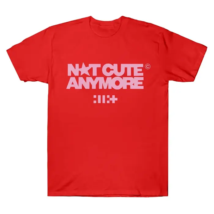 T-shirts Kpop 2026 « Not Cute Anymore » – T-shirt de groupe