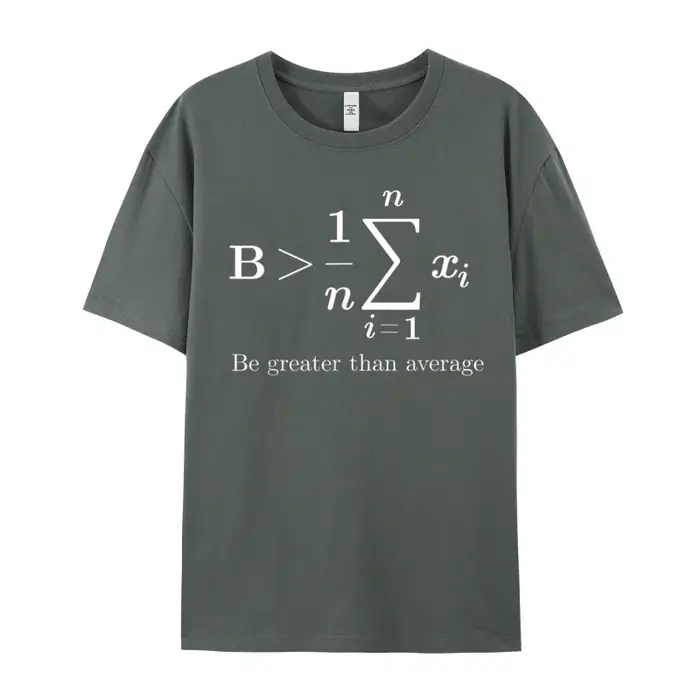 Math Be Greater STORAverage-T-shirt à manches courtes pour femmes