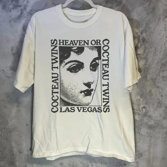 Rare! Cocteau Twins Vintage inspiré T-Shirt coton Concert T-Shirt à manches courtes hommes femmes ét
