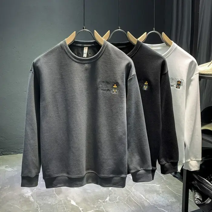 Sweat-Shirt à Col Rond pour Homme